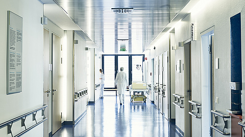 Krankenhaus Flur